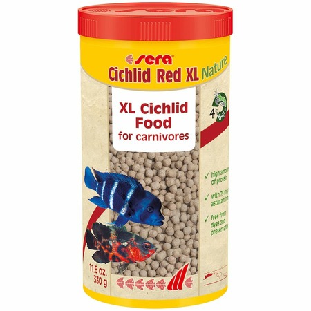 Sera Cichlid Red XL Корм для цихлид крупных размеров - 1000 мл фото 1