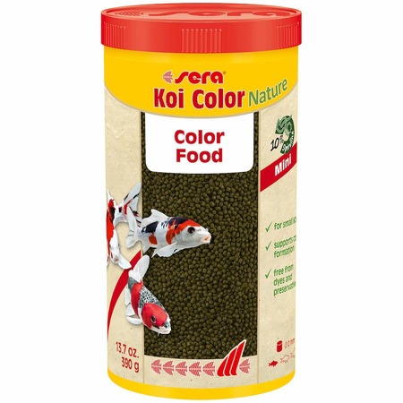 Корм Sera Koi Color Mini для прудовых рыб - 1000 мл, 390 г фото 1