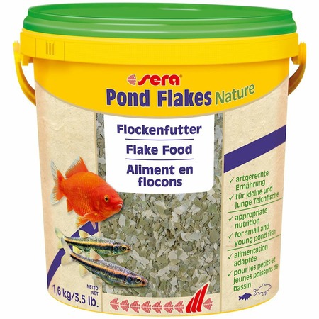 Sera Pond Flakes Корм для прудовых рыб фото 1