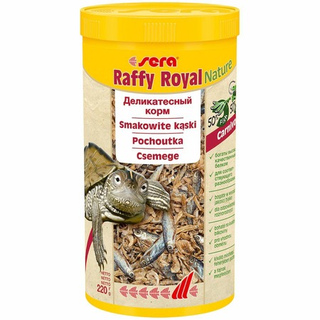 Sera RAFFY Royal корм для рептилий - 1 л (220 г) фото 1