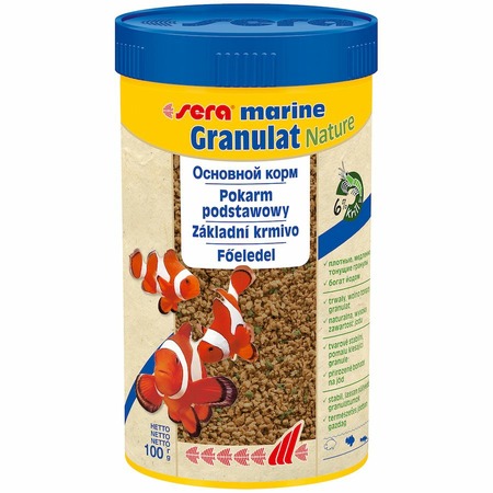 Sera Marin Granulat корм для морских рыб - 250 мл фото 1