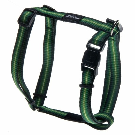 Шлейка для собак ROGZ Pavement Special S-11мм (Зеленый) 31 - 37 см фото 1