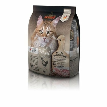 Leonardo Adult Maxi GF сухой корм для кошек крупных пород, беззерновой, с птицей - 300 г фото 1