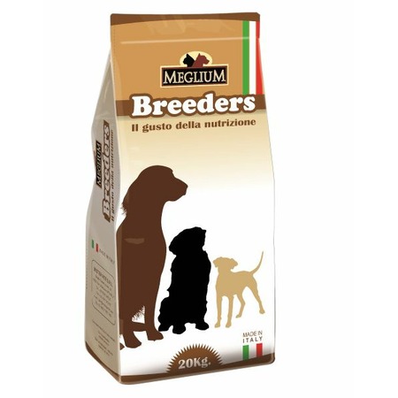 Сухой корм Meglium Breeders Sensible для взрослых собак с чувствительным пищеварением с ягненком и рисом - 20 кг фото 1