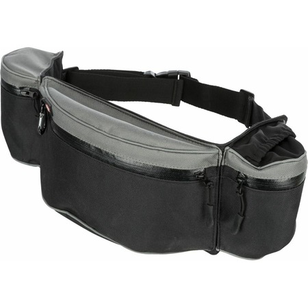 Сумка на пояс Trixie Baggy Belt ремень 62-125 см черно-серого цвета фото 1