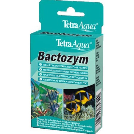 Средство Tetra Bactozym для биологического запуска аквариума - 10 капсул фото 1