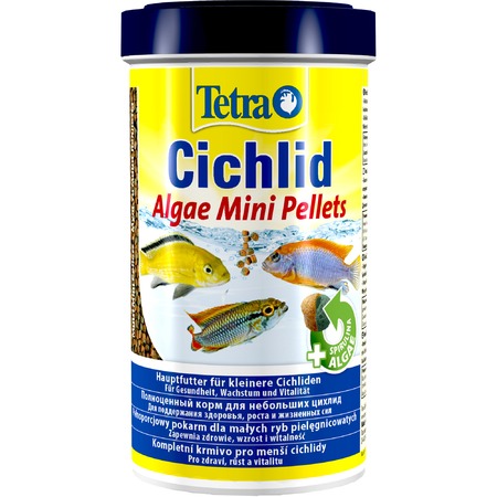 Корм Tetra Cichlid Algae Mini для всех видов цихлид - 500 мл фото 1