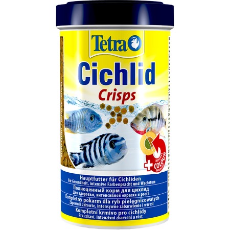 Tetra Cichlid Crisps корм для цихлид в чипсах 500 мл фото 1