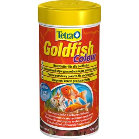 Корм Tetra Goldfish Colour для улучшения окраса золотых рыб в хлопьях - 250 мл фото 1