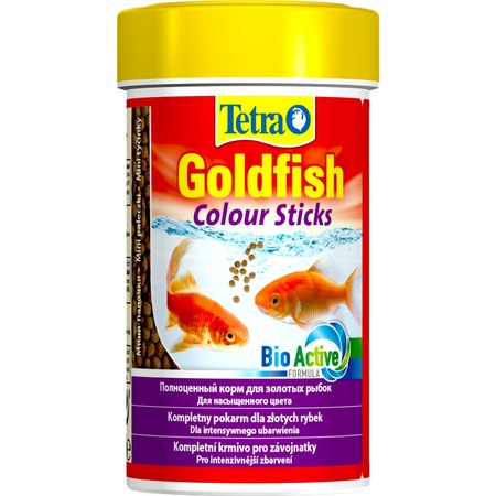 Корм Tetra Goldfish Colour Sticks для улучшения окраса золотых рыбок в палочках - 100 мл фото 1