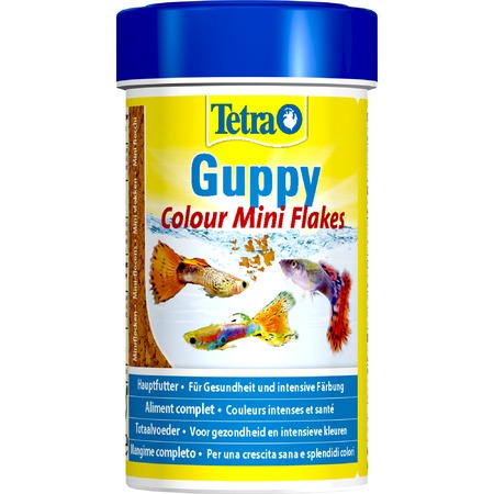 Корм Tetra Guppy Colour для гуппи для улучшения окраса - 100 мл фото 1