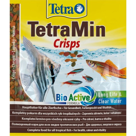 Корм Tetra Min Pro Crisps чипсы для всех видов рыб - 12 г (саше) фото 1