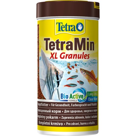 Корм Tetra Min XL Granules для всех видов рыб крупные гранулы - 250 мл фото 1