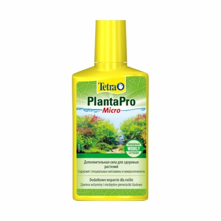 Tetra PlantaPro Micro удобрение жидкое с микроэлементами и витаминами, 250 мл фото 1