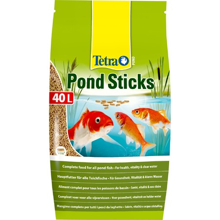 Корм Tetra Pond Sticks для прудовых рыб в палочках - 40 л фото 1