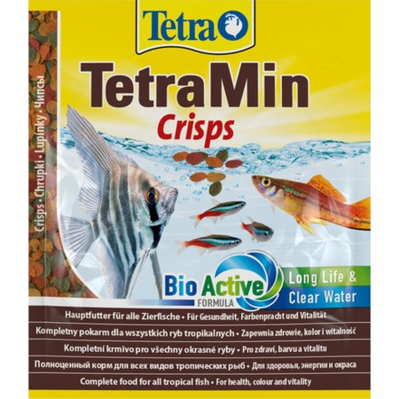 Корм Tetra Pro Color Crisps чипсы для улучшения окраса всех декоративных рыб - 12 г (саше) фото 1