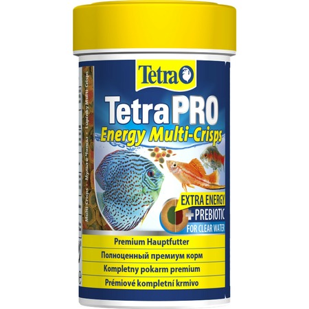 Корм Tetra Pro Energy Crisps чипсы для всех видов рыб для дополнительной энергии - 100 мл фото 1