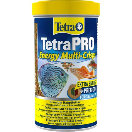 Корм Tetra Pro Energy Crisps чипсы для всех видов рыб для дополнительной энергии - 500 мл фото 1