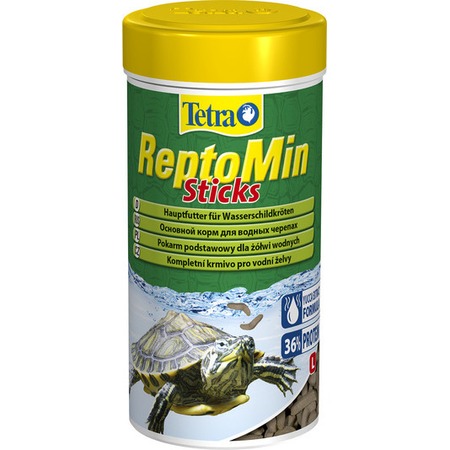 Корм Tetra ReptoMin для водных черепах в виде палочек - 250 мл фото 1