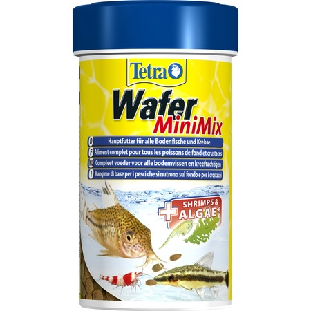 Корм Tetra WaferMix Mini для всех мелких донных рыб в мини-чипсах - 100 мл фото 1