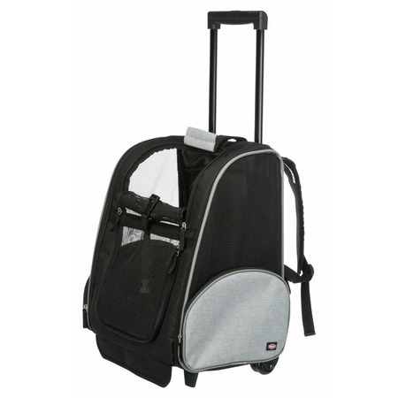 Транспортная сумка Trixie для собак 36х50х27 см черно-серого цвета фото 1