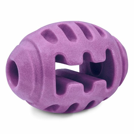 Triol Aroma игрушка для собак из термопластичной резины "Мяч для регби", 80 мм фото 1