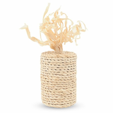 Triol Natural игрушка для кошек из кукурузных листьев "Бобина", 60/110 мм фото 1