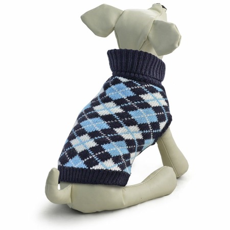 Triol свитер для собак "Классика", черно-синий L, 35 см фото 1