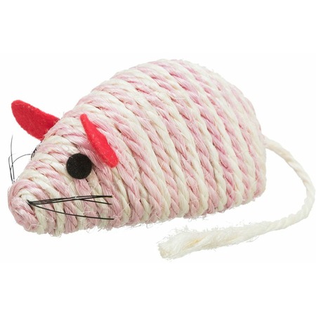 Trixie Мышь веревочная для кошек, 10 см фото 1