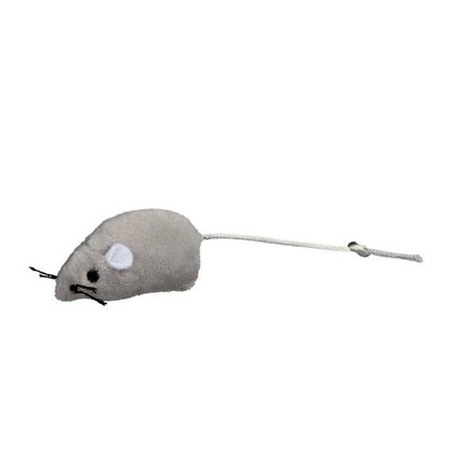 Trixie Мышка серая для кошек, 5 см фото 1