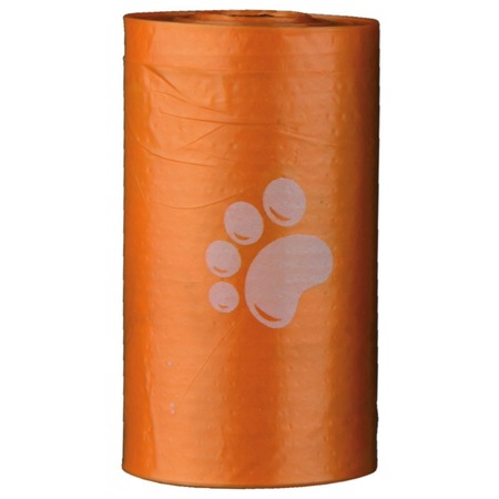 Trixie Пакеты для уборки за собаками, 3 л, 4 рулона по 20 шт., цветные, для всех диспенсеров фото 1
