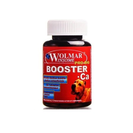 Wolmar Pro Bio Booster-Ca Витамины для опорно-двигательного аппарата, для щенков и беременных собак, средних и крупных пород - 180 таб фото 1