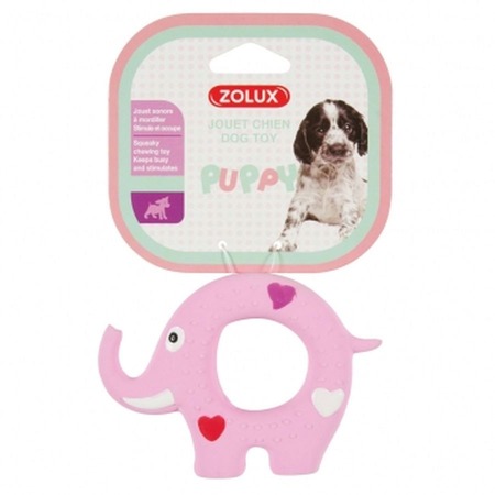 Zolux Игрушка латексная слоник с пищалкой для собак фото 1