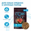 Wellness Core сухой корм для взрослых собак средних и крупных пород с лососем и тунцом 10 кг фото 2
