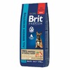 Brit Premium Dog Adult Sensitive сухой корм для взрослых собак всех пород с чувствительным пищеварением, с индейкой и лососем - 15 кг фото 2