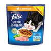 Felix Мясное объедение полнорационный сухой корм для кошек, с курицей фото 2