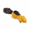 GiGwi игрушка для собак Белка с отключаемой пищалкой, желтая фото 2