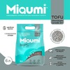 Miaumi Tofu Activated Carbon комкующийся наполнитель для кошек, растительный, с активированным углем - 6 л фото 2