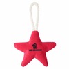 Mr.Kranch игрушка для собак мелких и средних пород, звездочка с канатом и пищалкой, ярко-розовая - 26х16х5 см фото 2