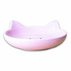 Mr.Kranch миска-блюдце для кошек "Мордочка", керамическое, розовое - 80 мл фото 2