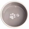 Mr.Kranch миска для собак "Лапки", керамическая, серая - 300 мл фото 2