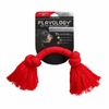Playology Dri-tech Rope игрушка для собак средних пород, жевательный канат, с ароматом говядины, средний красный фото 2