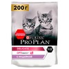 Pro Plan Delicate сухой корм для котят с чувствительным пищеварением, с высоким содержанием индейки - 200 г фото 2