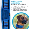 Rogz ошейник-воротник для собак крупных пород размер XL со специальной накладкой для снижения давления на шею, обхват шеи 370-540 мм,  розовый фото 2