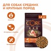 Wellness Core сухой корм для взрослых собак средних пород с индейкой и курицей 1,8 кг фото 2