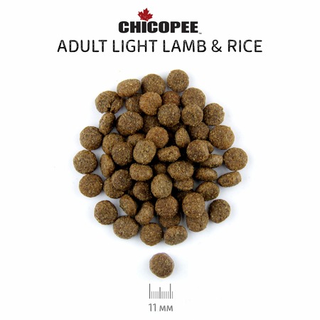 Chicopee CNL Light Lamb & Rice сухой облегченный корм для взрослых собак всех пород с ягненком и рисом - 2 кг фото 2