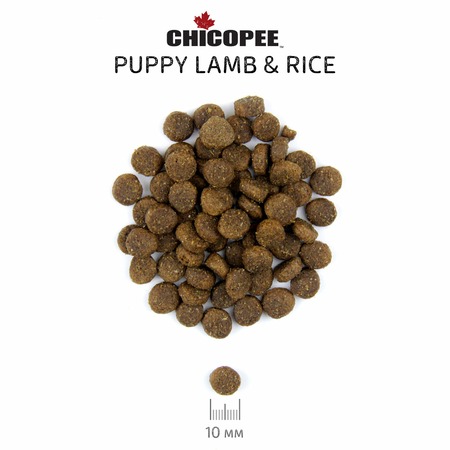 Chicopee CNL Puppy Lamb & Rice сухой корм для щенков всех пород с ягненком и рисом - 2 кг фото 2