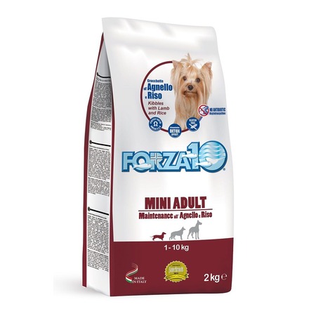 Forza10 Maintenance для взрослых собак мелких пород из ягненка с рисом - 2 кг фото 2
