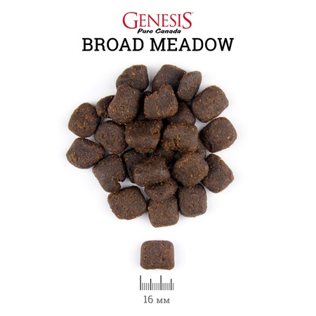 Genesis Pure Canada Broad Meadow Soft полувлажный корм для взрослых собак с говядиной, мясом косули и дикого кабана фото 2