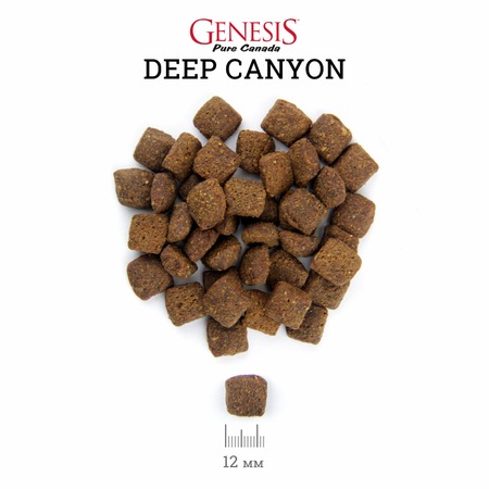 Genesis Pure Canada Deep Canyon Adult для взрослых собак всех пород с курицей, ягненком и козой - 2,27 кг фото 2
